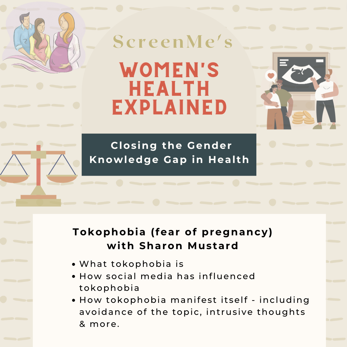 Tokophobia (fear Of Pregnancy) With Sharon Mustard • ScreenMe